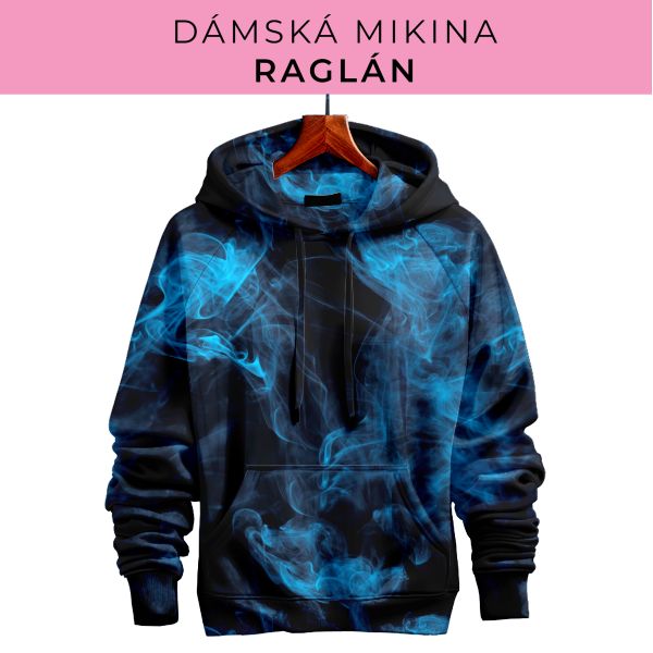 DÁMSKÝ střih - mikina raglán