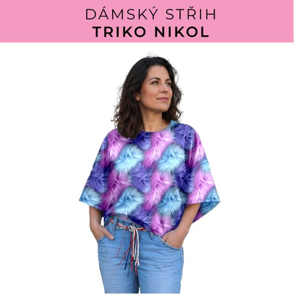Dámský střih -  triko Nikol