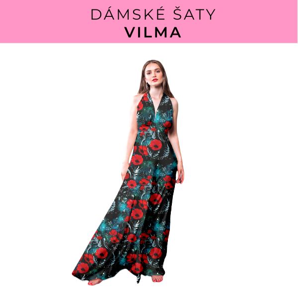 DÁMSKÝ střih - šaty Vilma