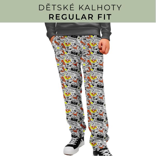 DĚTSKÝ STŘIH - Kalhoty Regular fit