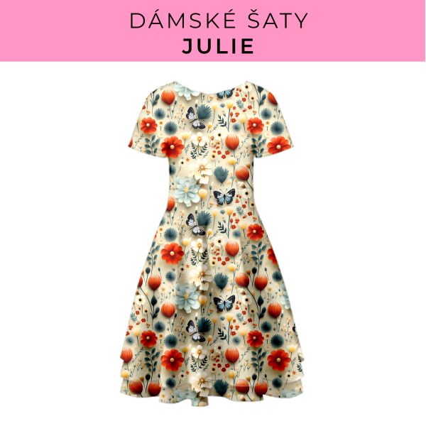 DÁMSKÝ střih - šaty julie