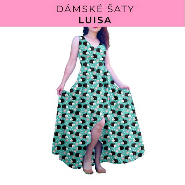 DÁMSKÝ střih - šaty Luisa
