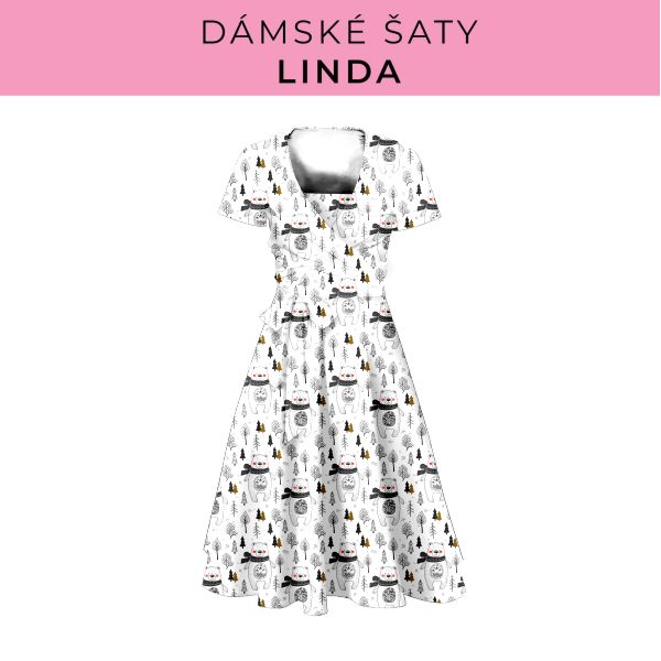 DÁMSKÝ střih - šaty Linda