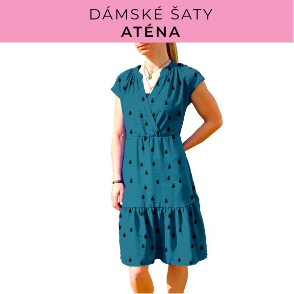DÁMSKÝ střih - šaty Aténa