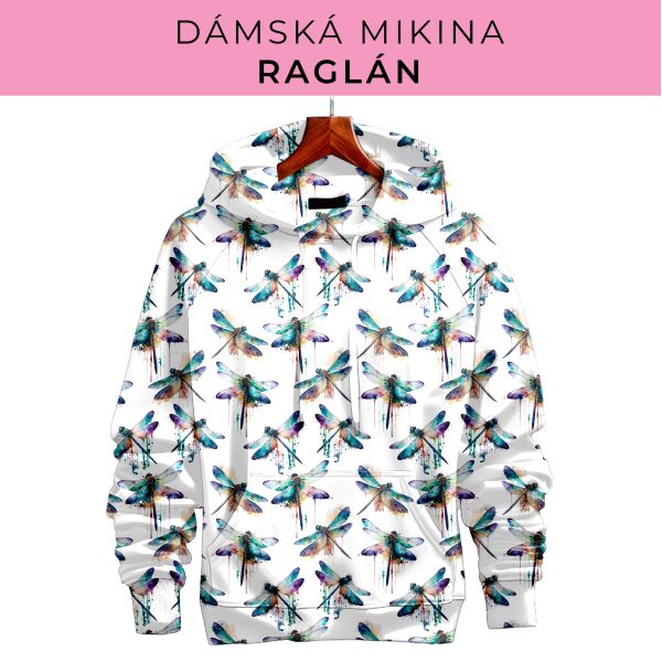 DÁMSKÝ střih - mikina raglán