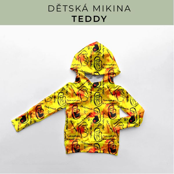 DĚTSKÝ střih - Mikina Teddy