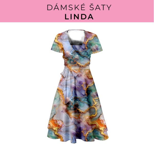 DÁMSKÝ střih - šaty Linda