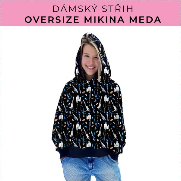 Dámský střih - mikina Meda