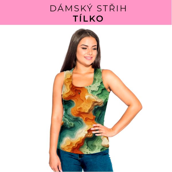 DÁMSKÝ střih - Tílko a kalhoty 