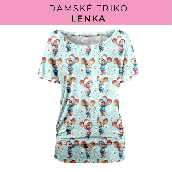 DÁMSKÝ střih - Triko Lenka