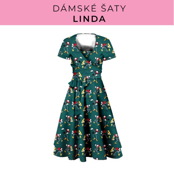 DÁMSKÝ střih - šaty Linda