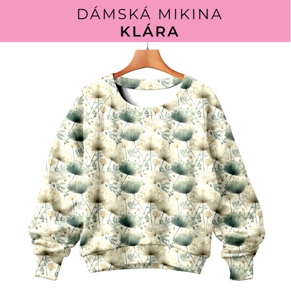 DÁMSKÝ střih - mikina Klára