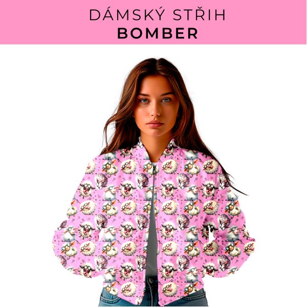 DÁMSKÝ střih - Bomber