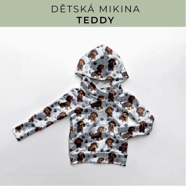DĚTSKÝ střih - Mikina Teddy
