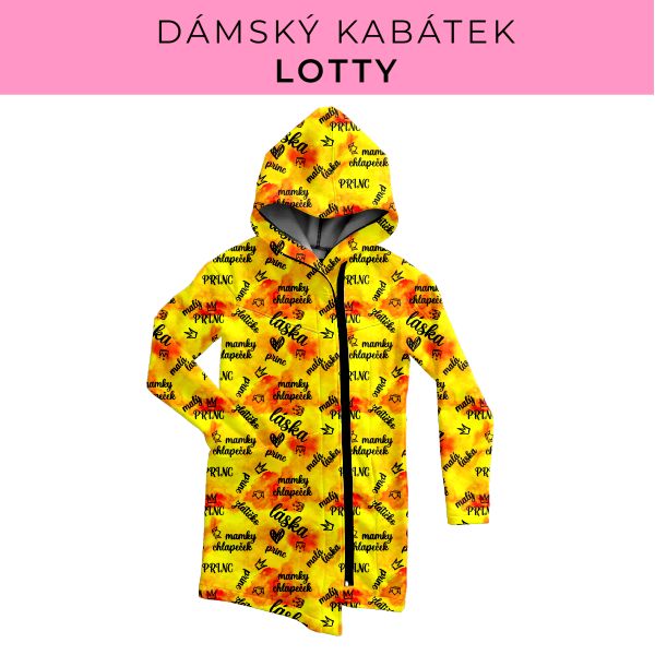 DÁMSKÝ střih - Kabátek Lotty