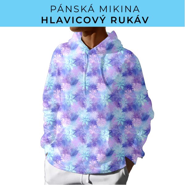 PÁNSKÝ střih - mikina s kapucí