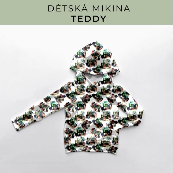 DĚTSKÝ střih - Mikina Teddy