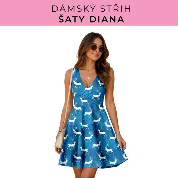 Dámský střih - šaty Diana