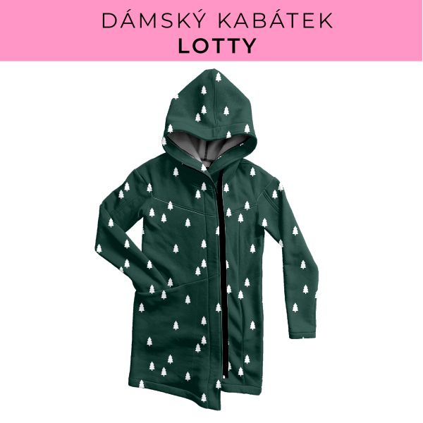 DÁMSKÝ střih - Kabátek Lotty