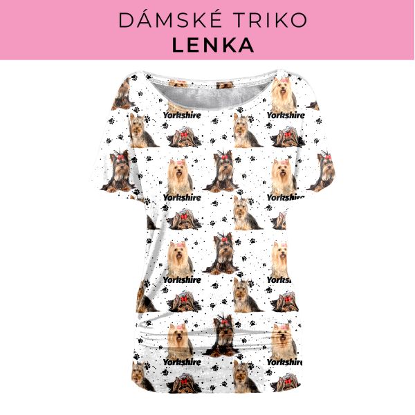 DÁMSKÝ střih - Triko Lenka