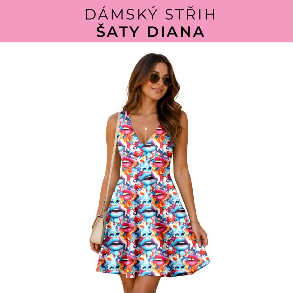 Dámský střih - šaty Diana