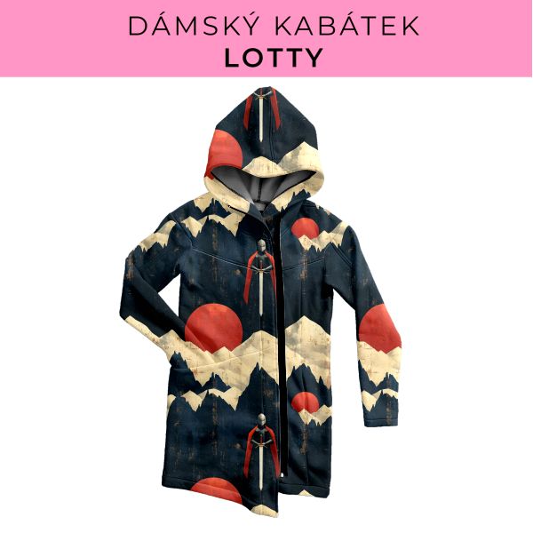 DÁMSKÝ střih - Kabátek Lotty