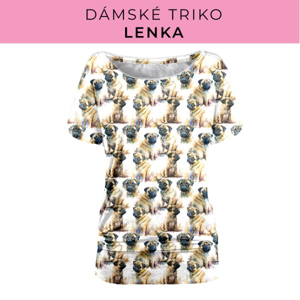 DÁMSKÝ střih - Triko Lenka