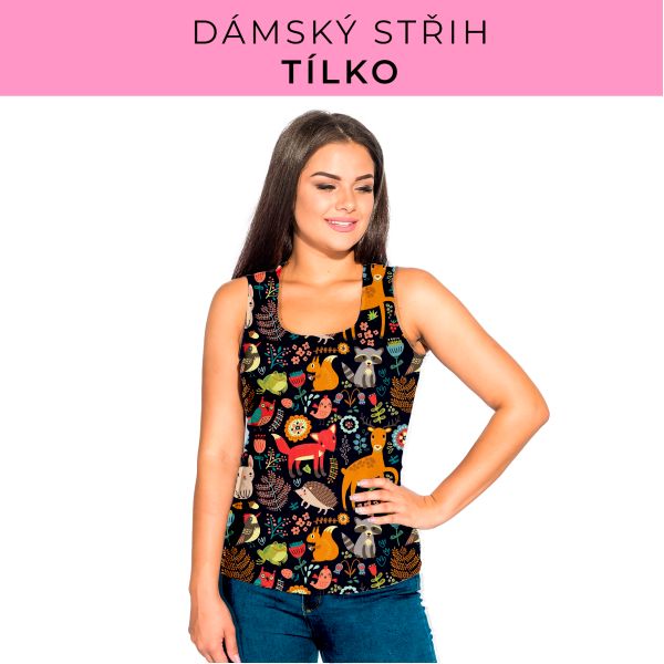 DÁMSKÝ střih - Tílko a kalhoty 