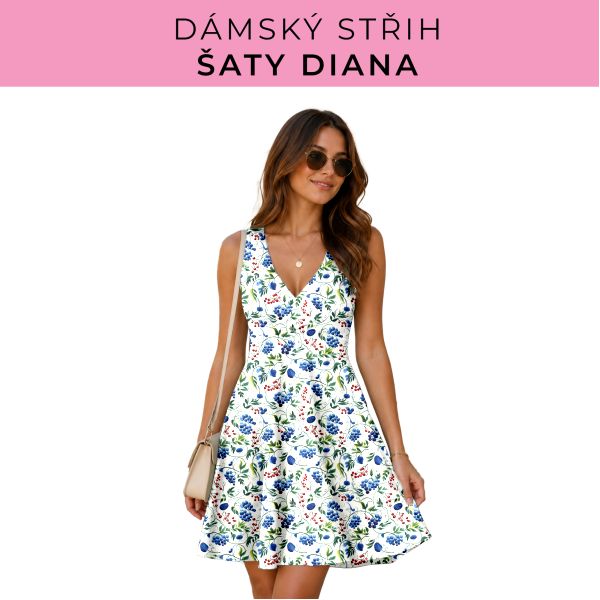 Dámský střih - šaty Diana