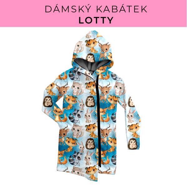 DÁMSKÝ střih - Kabátek Lotty