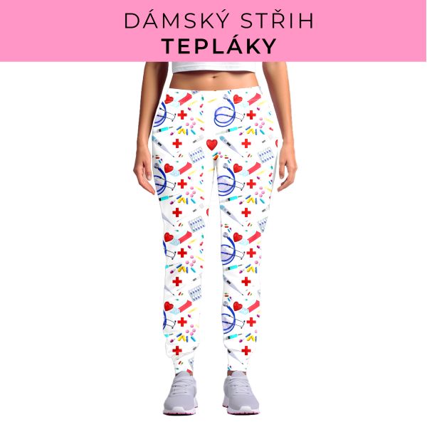 DÁMSKÝ střih - tepláky