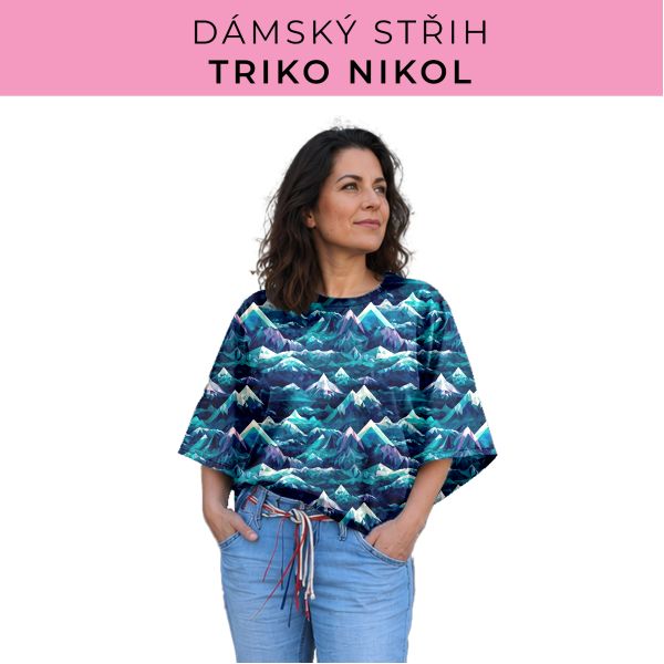 Dámský střih -  triko Nikol