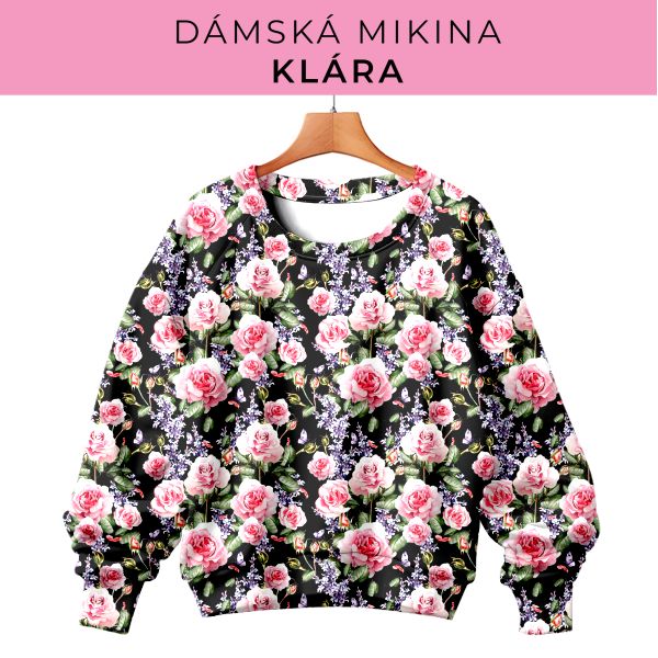 DÁMSKÝ střih - mikina Klára