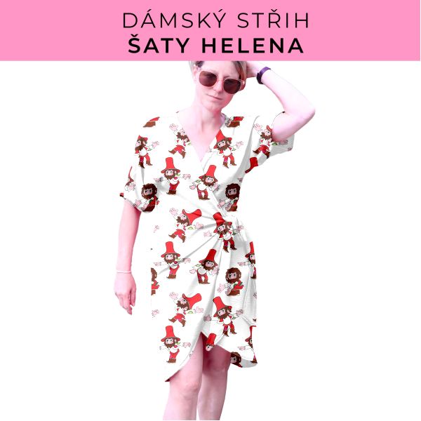 Dámský střih na šaty  Helena