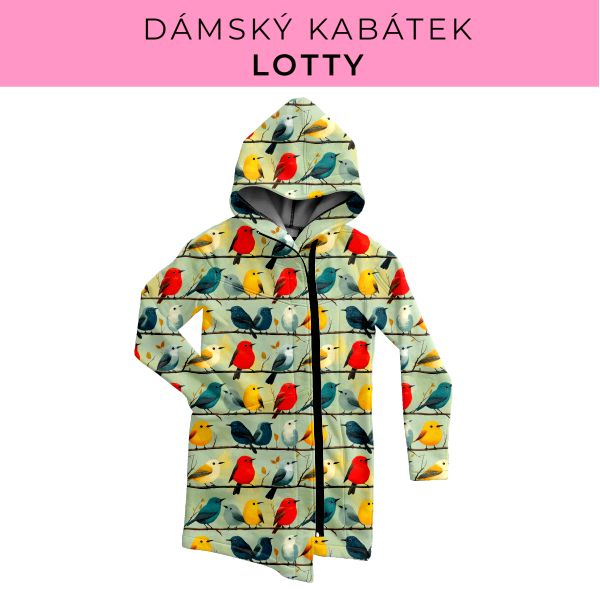 DÁMSKÝ střih - Kabátek Lotty