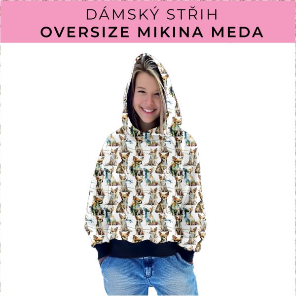Dámský střih - mikina Meda