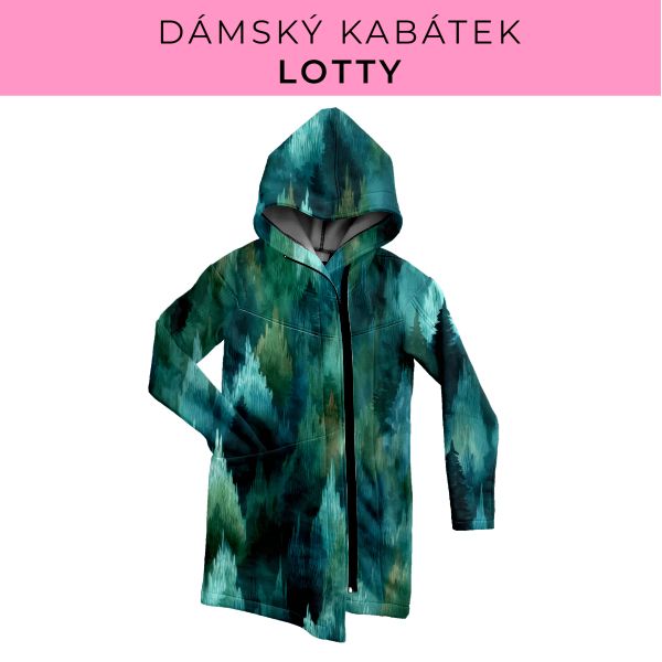 DÁMSKÝ střih - Kabátek Lotty
