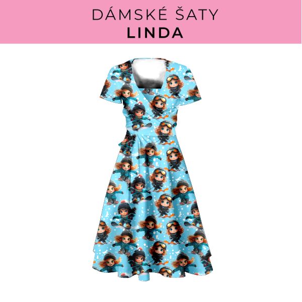 DÁMSKÝ střih - šaty Linda