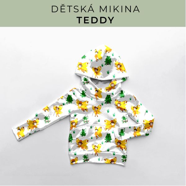DĚTSKÝ střih - Mikina Teddy