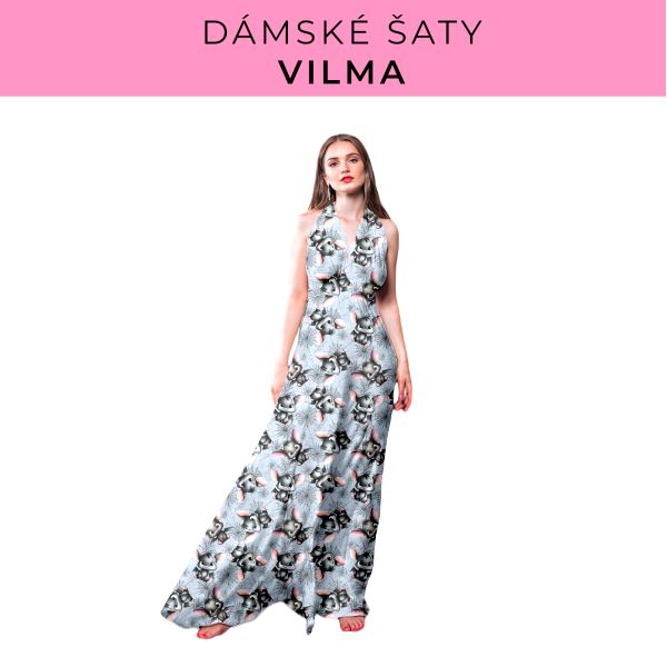 DÁMSKÝ střih - šaty Vilma