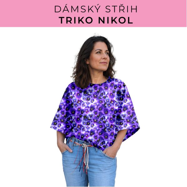 Dámský střih -  triko Nikol