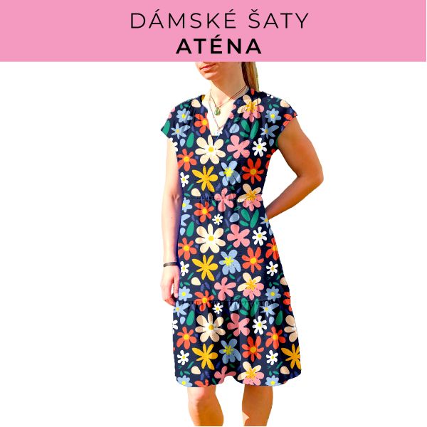 DÁMSKÝ střih - šaty Aténa