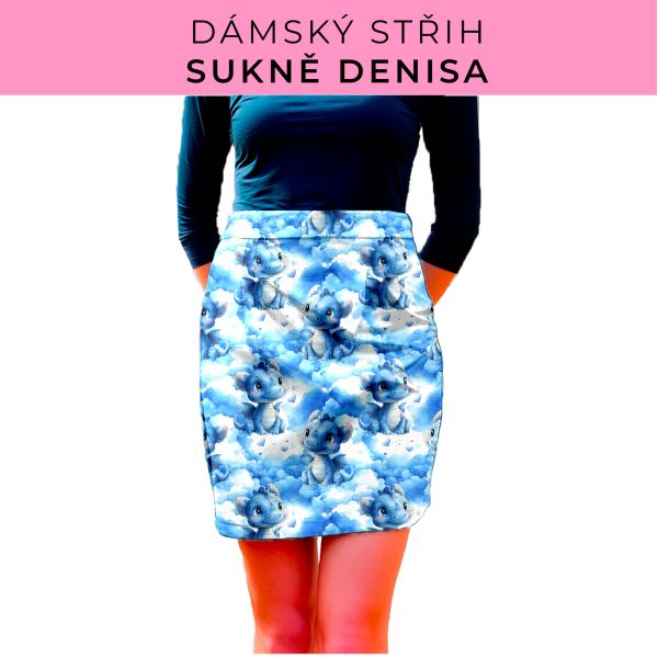 Dámský střih - Dámská sukně Denisa