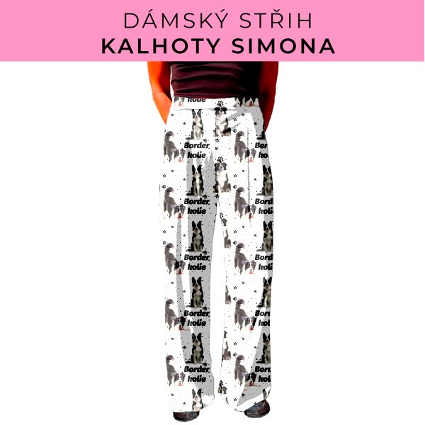 Dámský střih - kalhoty Simona