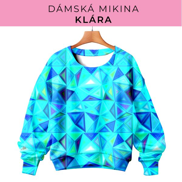 DÁMSKÝ střih - mikina Klára
