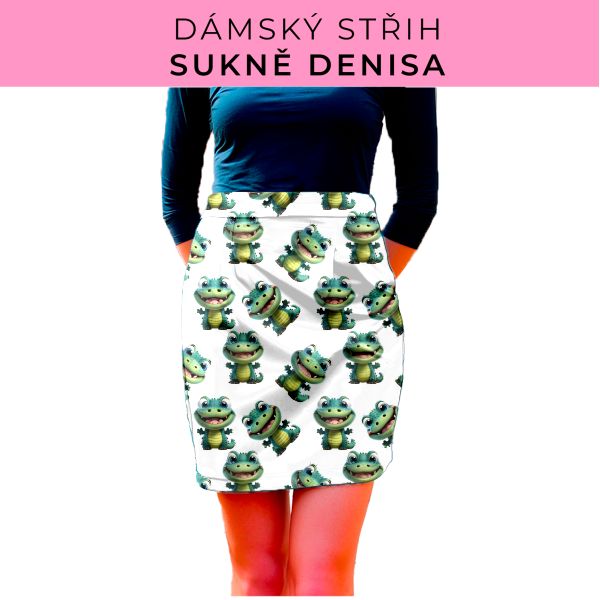 Dámský střih - Dámská sukně Denisa