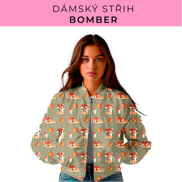 DÁMSKÝ střih - Bomber