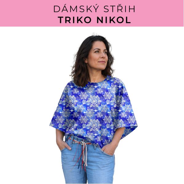 Dámský střih -  triko Nikol