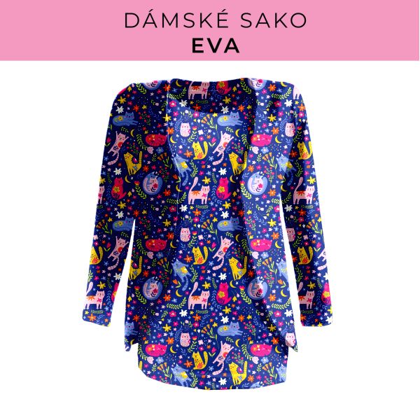 DÁMSKÝ střih - sako Eva