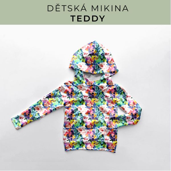 DĚTSKÝ střih - Mikina Teddy